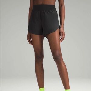Lululemon Fast and Free High-Rise Short - Black, 6